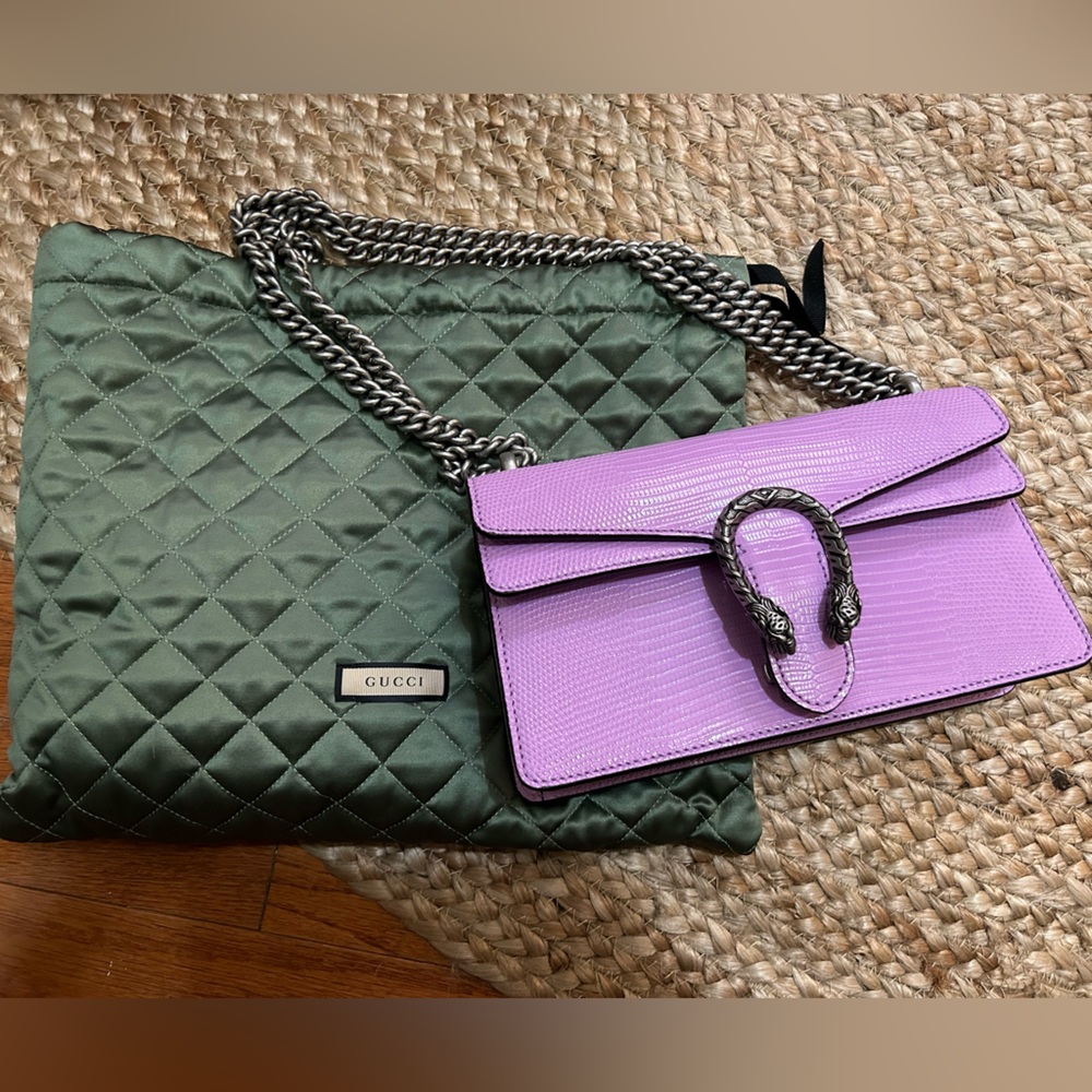Gucci Dionysus Lizard Small Rectangular Bag - image 2